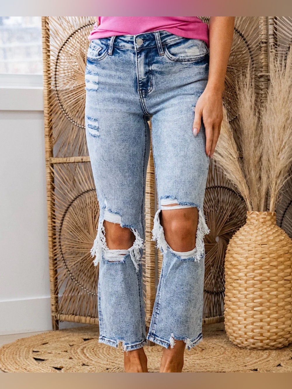 Lovervet by Vervet High Rise Straight Jeans Size 29/9 NWT